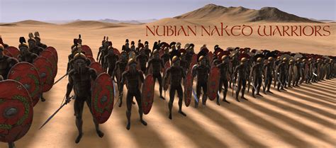 Nubian Naked Warriors Addon Rome Update Mod For Total War Rome Ii