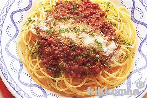 スパゲティミートソース【定番パスタ・ウスターソースが隠し味】のレシピ・つくり方 キッコーマン ホームクッキング