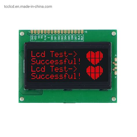 Monochrome Pin X Character Lcd Module Bit Parallel Oled Display