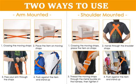 Maxbrothers Moving Straps Lifting Strap For Movers Shoulder Lifting