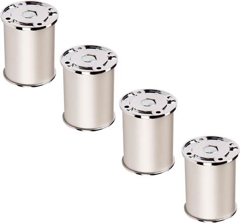 Set de 4 x So Tech Pied de Meuble Socle Ø 50 mm Hauteur 70 mm Hauteur