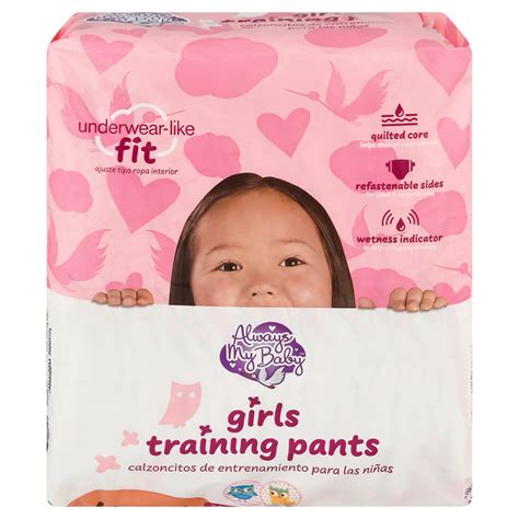 Save On Always My Baby Girls 4t 5t Training Pants 38 Lbs Order Online