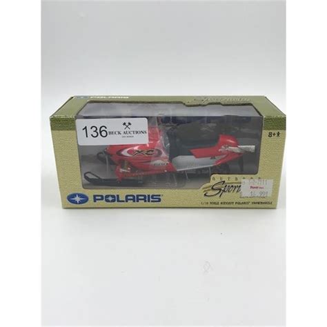 Polaris Collectible Die Cast Snowmobile 118