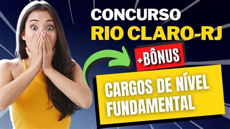 Concurso Público RIO CLARO RJ 2023 APOSTILA COMUM AOS CARGOS DE