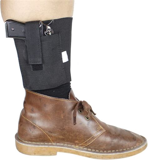 Gexgune Ankle Holster For Concealed Carry Fits Ruger Lc9 Lcp G1ock 42 43 36 26 Sandw Bodyguard