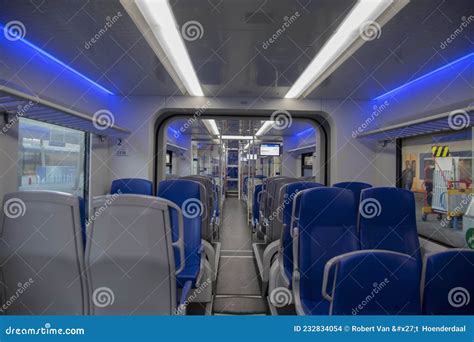 Interior of a NS Train at Utrecht the Netherlands 7-10-2020 Editorial ...