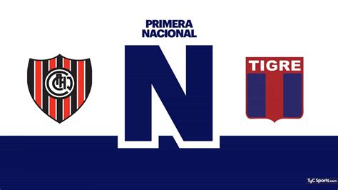 Chacarita Vs Tigre TyC Sports