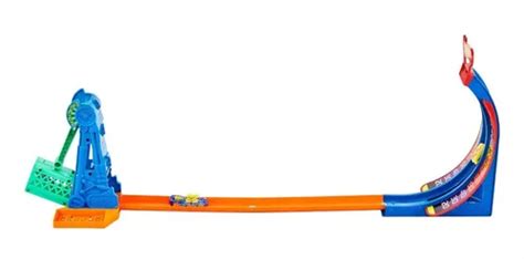 Pista De Juego Hot Wheels Action Desaf O Del P Ndulo Env O Gratis