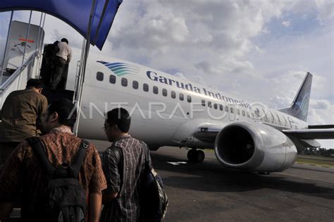 SAHAM GARUDA INDONESIA ANTARA Foto