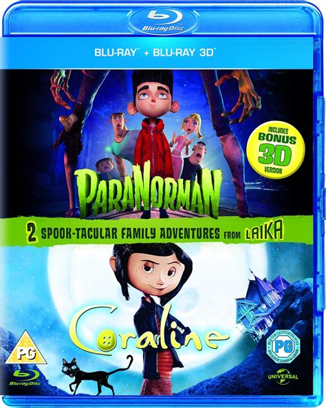 Paranorman 3d Coraline 3d En 2xblu Ray Amazonca Movies And Tv Shows