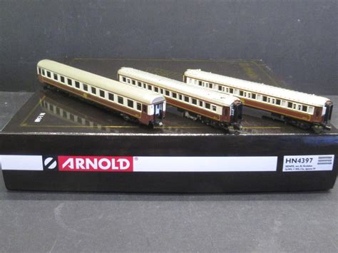 Arnold Hornby HN 4397 3er Reisezugwagen Set RENFE Al Ándalus Spur N