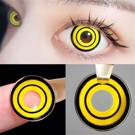 Anime Moon Makima Yellow Contact Lenses Be1131 Cosplay Contacts Contact Lenses Contact