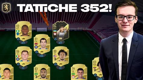 TATTICHE E ISTRUZIONI DEL 352 SU FIFA 23 ULTIMATE TEAM YouTube