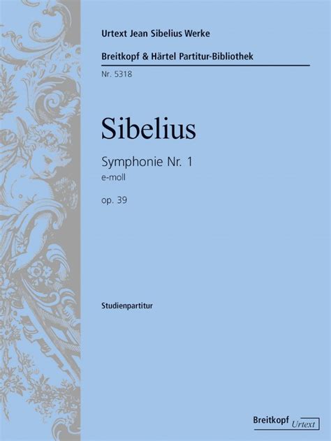 楽天ブックス 【輸入楽譜】シベリウス Jean 交響曲 第1番 ホ短調 Op39 スタディ・スコア シベリウス Jean