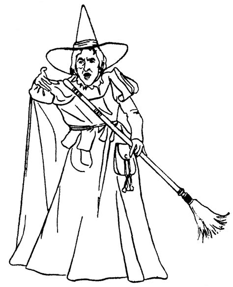 Evil Witch Coloring Pages At Free Printable Colorings Pages To Print And Color