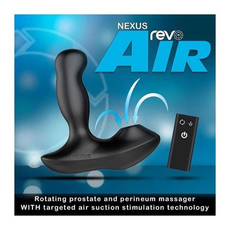 Nexus Reno Air Rechargeable Rotating Remote Control Prostate Massager