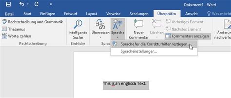 Word Sprache Ndern Rechtschreibpr Fung Und Im Programm So Geht S