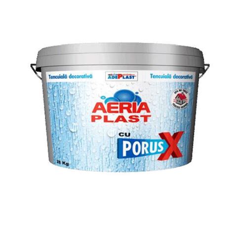 Reboco resina sintética AERIA PLAST WITH PORUS X AdePlast de