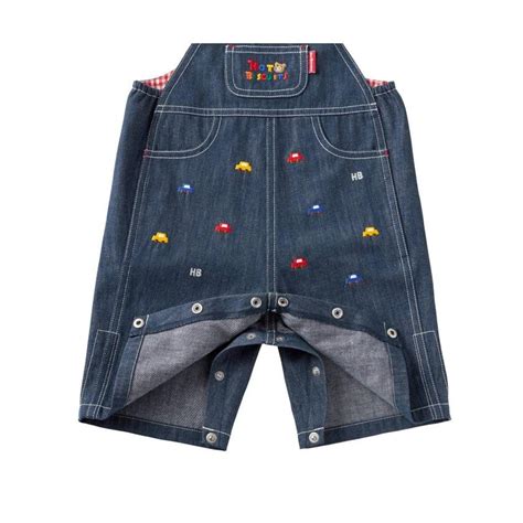 HOT BISCUITS ミキハウスホットビスケッツくるま刺繍 オーバーオールポロシャツセットBOX付き MAGASEEK ヤフー店 通販 Yahoo ショッピング