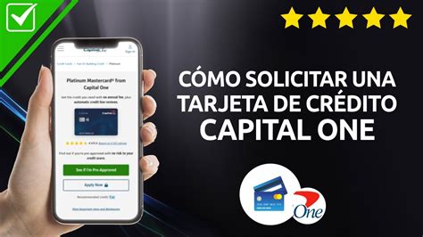 Solicitar Tarjeta De Cr Dito Capital One Youtube