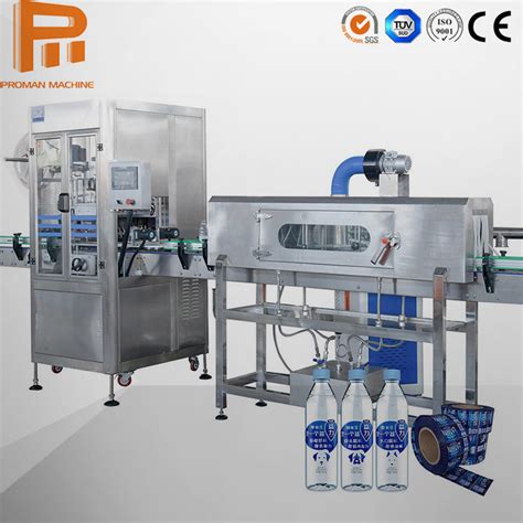 Semi Auto Fully Automatic High Speed Pvc Sleeve Label Shrink Labeling