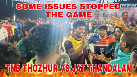 Nd Round Kabaddi Match Jet Thandalam Vs Tnb Thozhur Kabaddi Match