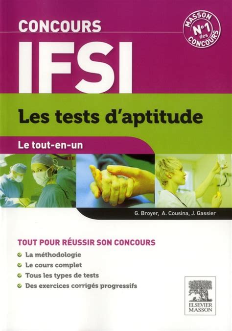 Le Tout En Un Concours Ifsi Les Tests D Aptitude E Dition