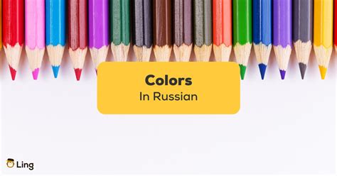 Colors In Russian Ling App