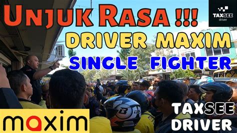 Bike Promo Maxim Pilih Pilih Akun Driver Demonstrasi Maxim Manado