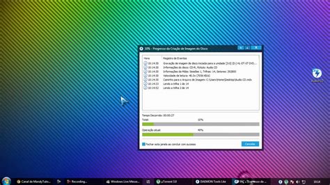 Criando Uma Imagem De Disco Iso Daemon Tools YouTube