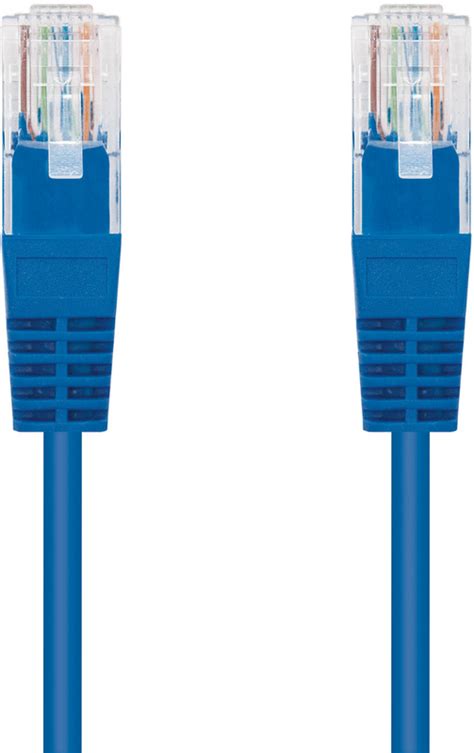 Cabo De Rede Nanocable RJ45 CAT 6 UTP AWG24 2 M Azul