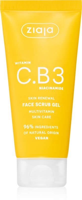 Ziaja Vitamin C B Niacinamide Reinigendes Peeling Gel F R Das Gesicht