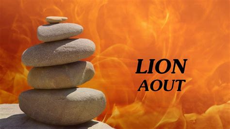 LION AOUT 2023 Lion Lions Pleine Connivence Et Connexion De Soi