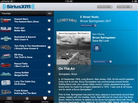 Sirius XM Updates iPod, iPhone, and iPad Internet Radio Apps | SiriusBuzz