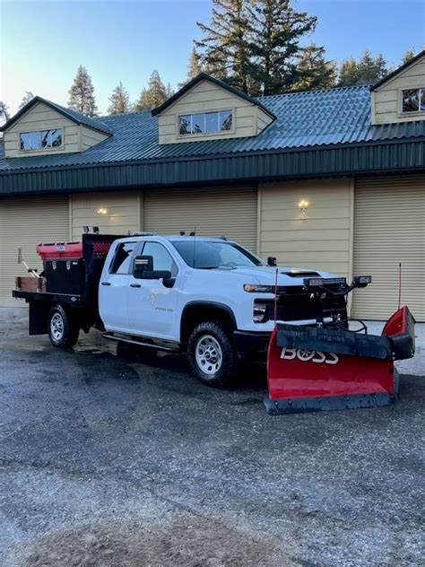 Brand-New Snow Plow and Cindering Truck – Public Works