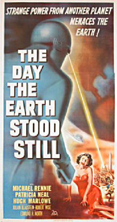 The Day the Earth Stood Still Original 1951 U.S. Three Sheet Movie ...