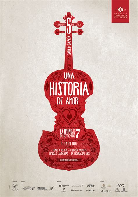 Afiche Orquesta Sinfonica On Behance