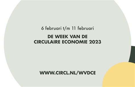 Week Van De Circulaire Economie 2023 Circl