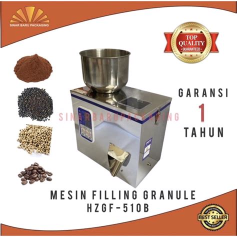 Jual Mesin Filling Granule Biji Machine Isi Bubuk Isi Bijian Filling