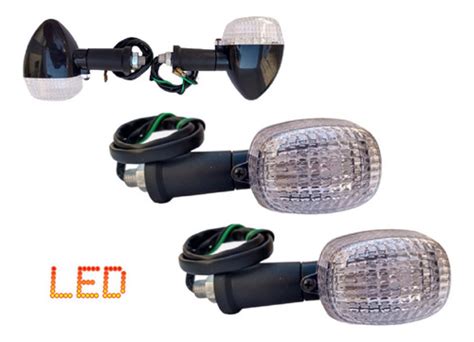 4 Pisca Seta Moto Dafra Speed 150 Modelo Original Led Rele