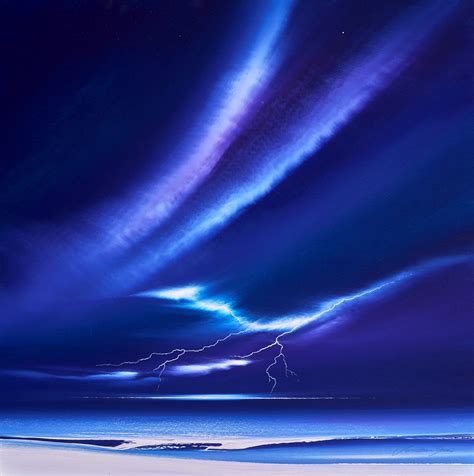 Purple Lightning | Jonathan Shaw - Clarendon Fine Art