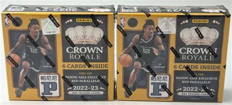 Panini Crown Royale Basketball Asia Tmall Box Sealed Banchero