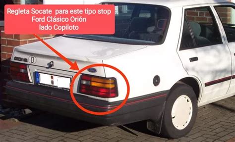 Regleta Socate Stop Derecho Ford Orion 83 90 Original MercadoLibre