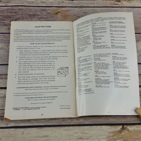 Sunbeam Crocker Cooker Fryer Vintage Cookbook Recipes And Instructions At Grandmas Table