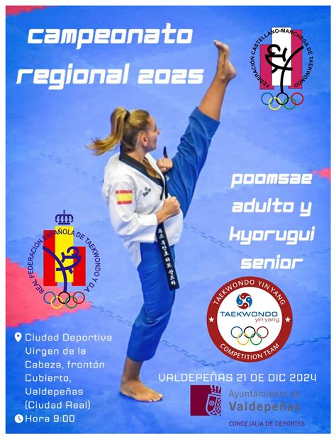 Campeonato de España Absoluto 2025 – FEDERACIÓN DE TAEKWONDO Y DD.AA