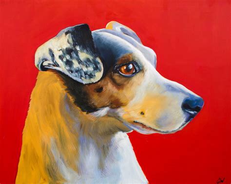 Jack Russell Terrier Fine Art Giclee Print 8x10 Oil Etsy Art