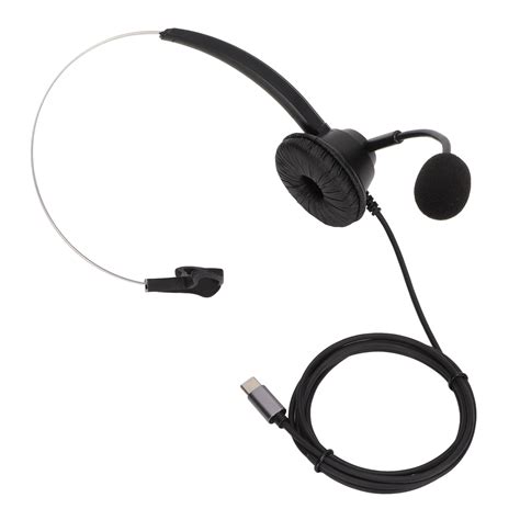 H360typec Call Center Headset Professional Phone Headset With Noise Canceling Microphone For