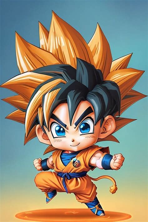 Chibi Goku Chibi Goku Chibi Dragon Dragon Ball Art Goku