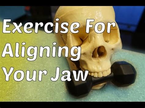 TMJ Exercises for Jaw Popping - Fitness | NoahStrength.com