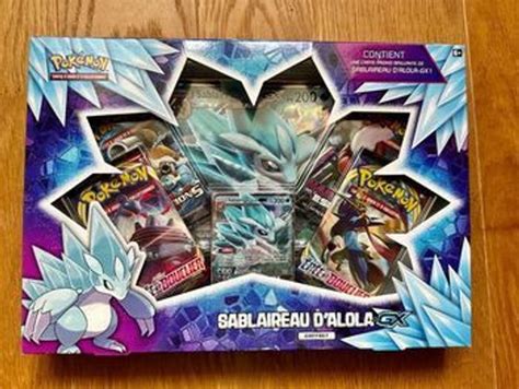 Coffret Sablaireau d Alola GX Pokémon Beebs